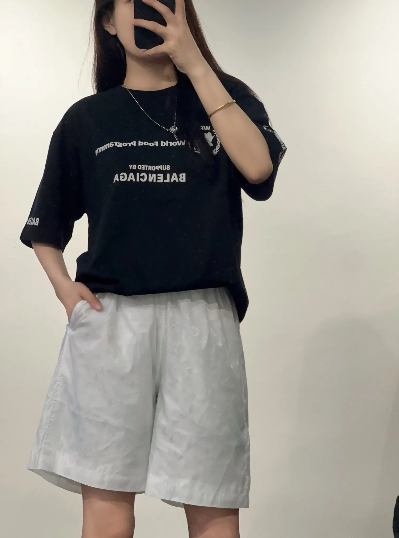 Louis Vuitton/Louis Vuitton Classic dark pattern old flower jacquard beach shorts
